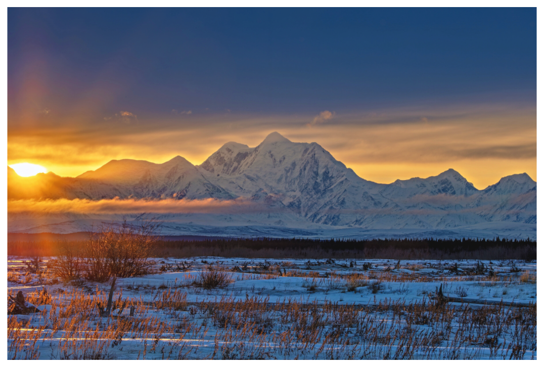 Main image Sunset Beckons The Long Winter Night