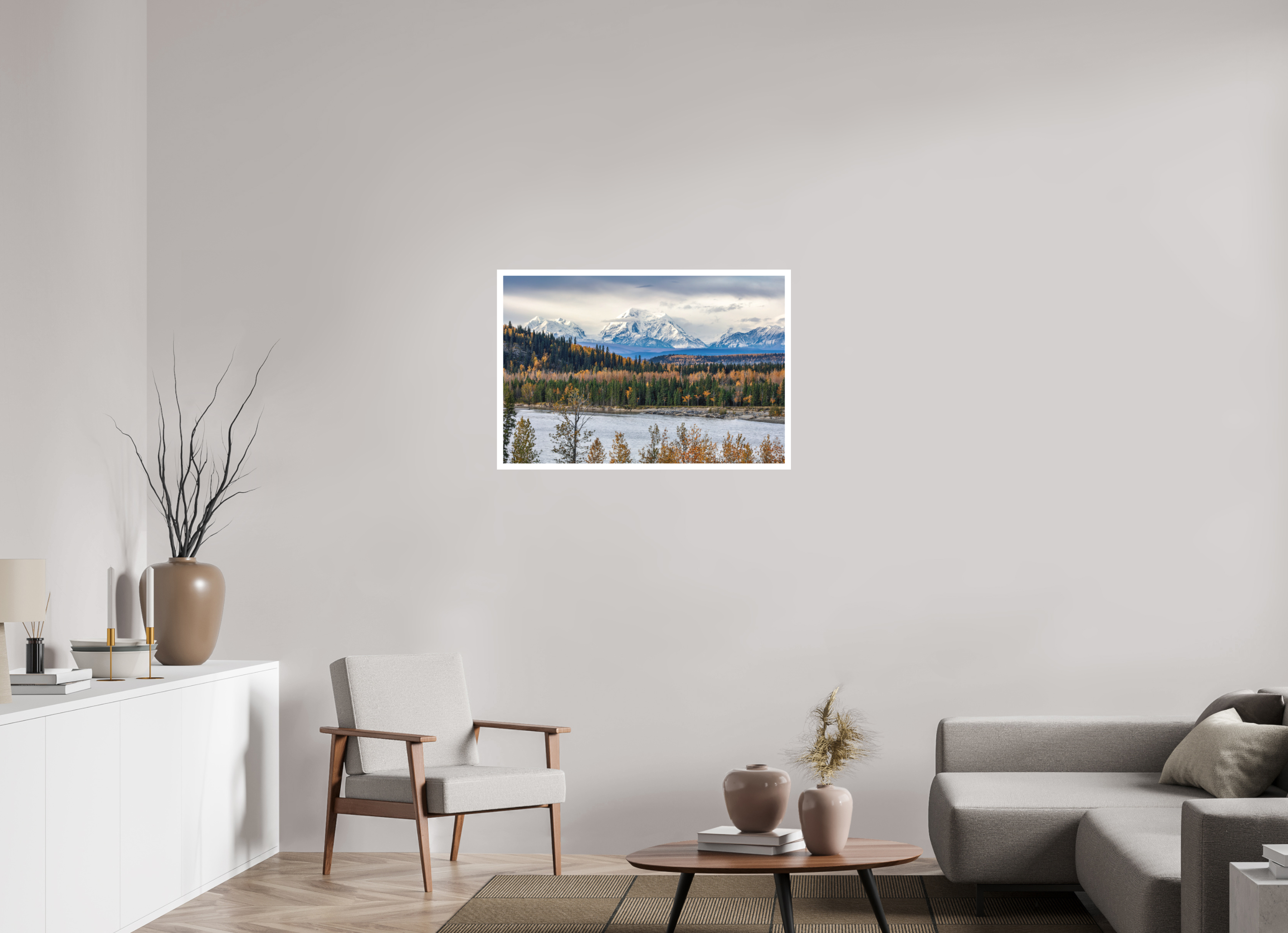 36 x 24″, Fuji Matte w_border The Color of Darkness