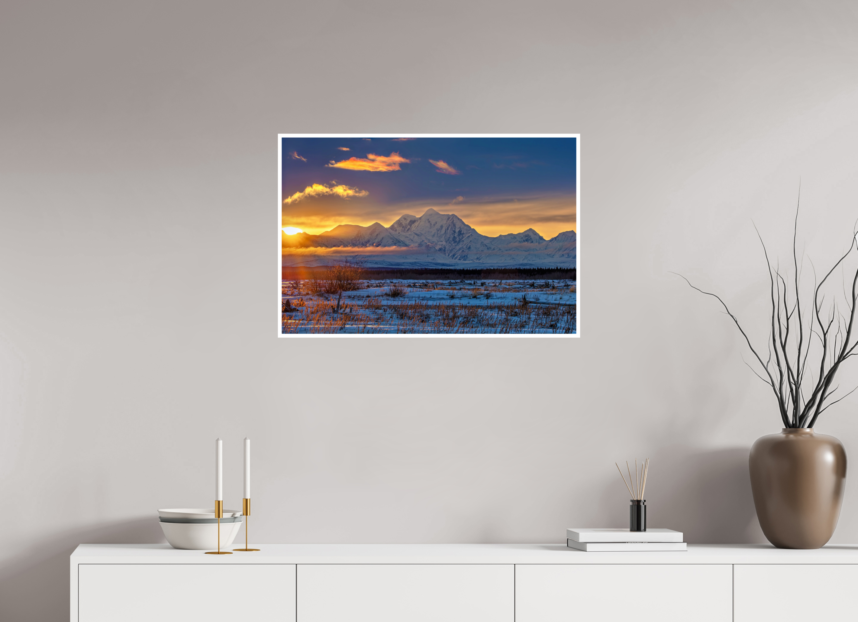 30 x 20″, PaperGlossy Hayes' Gilded Repose