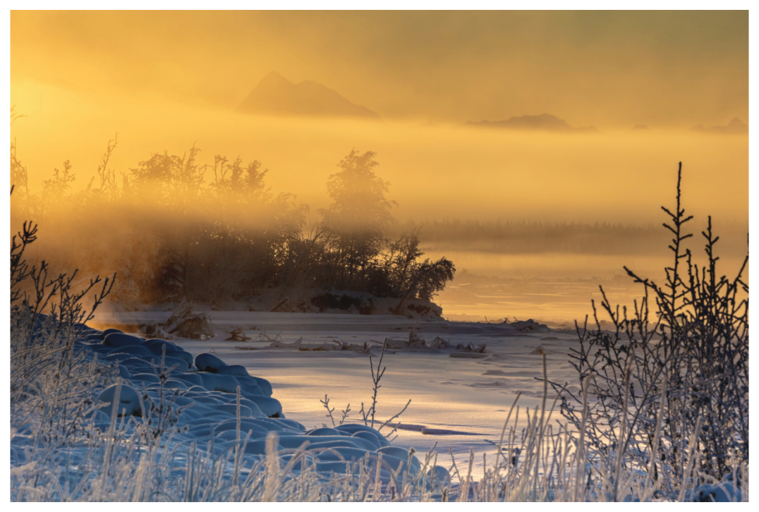 Main image Tanana Banks in Winter Fog