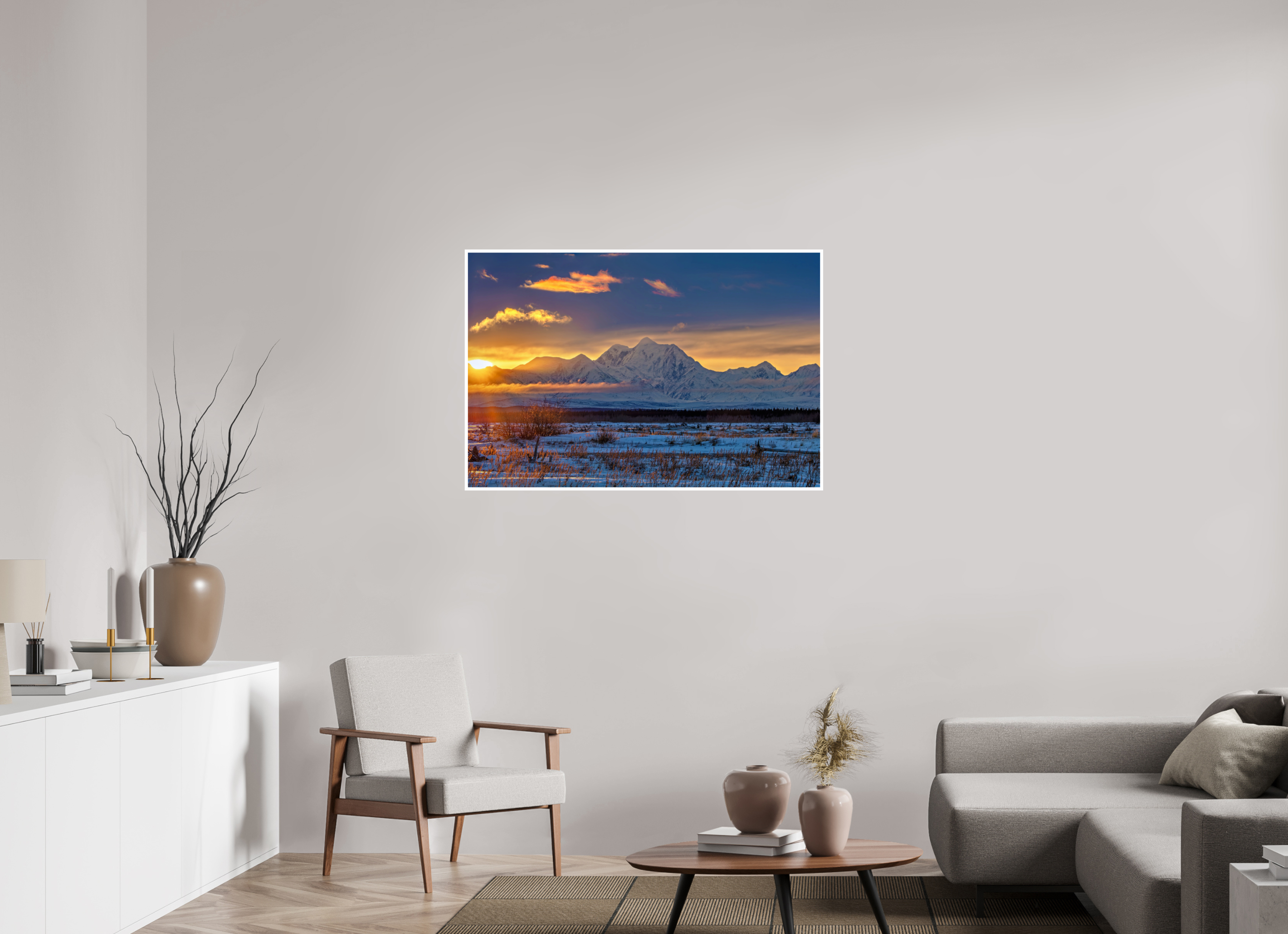 45 x 30″, PaperGlossy Hayes' Gilded Repose