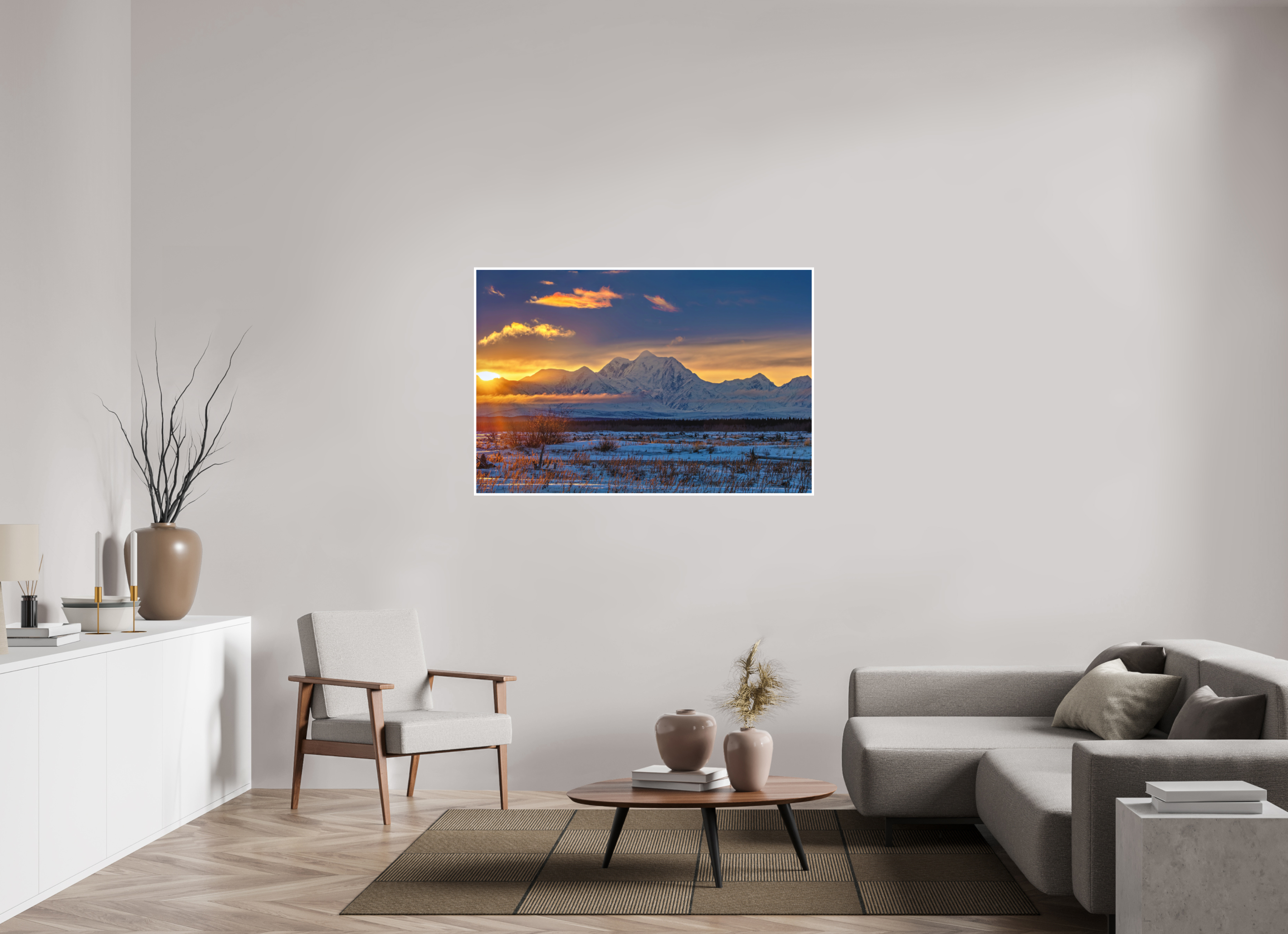 54 x 36″, PaperMatte Hayes' Gilded Repose