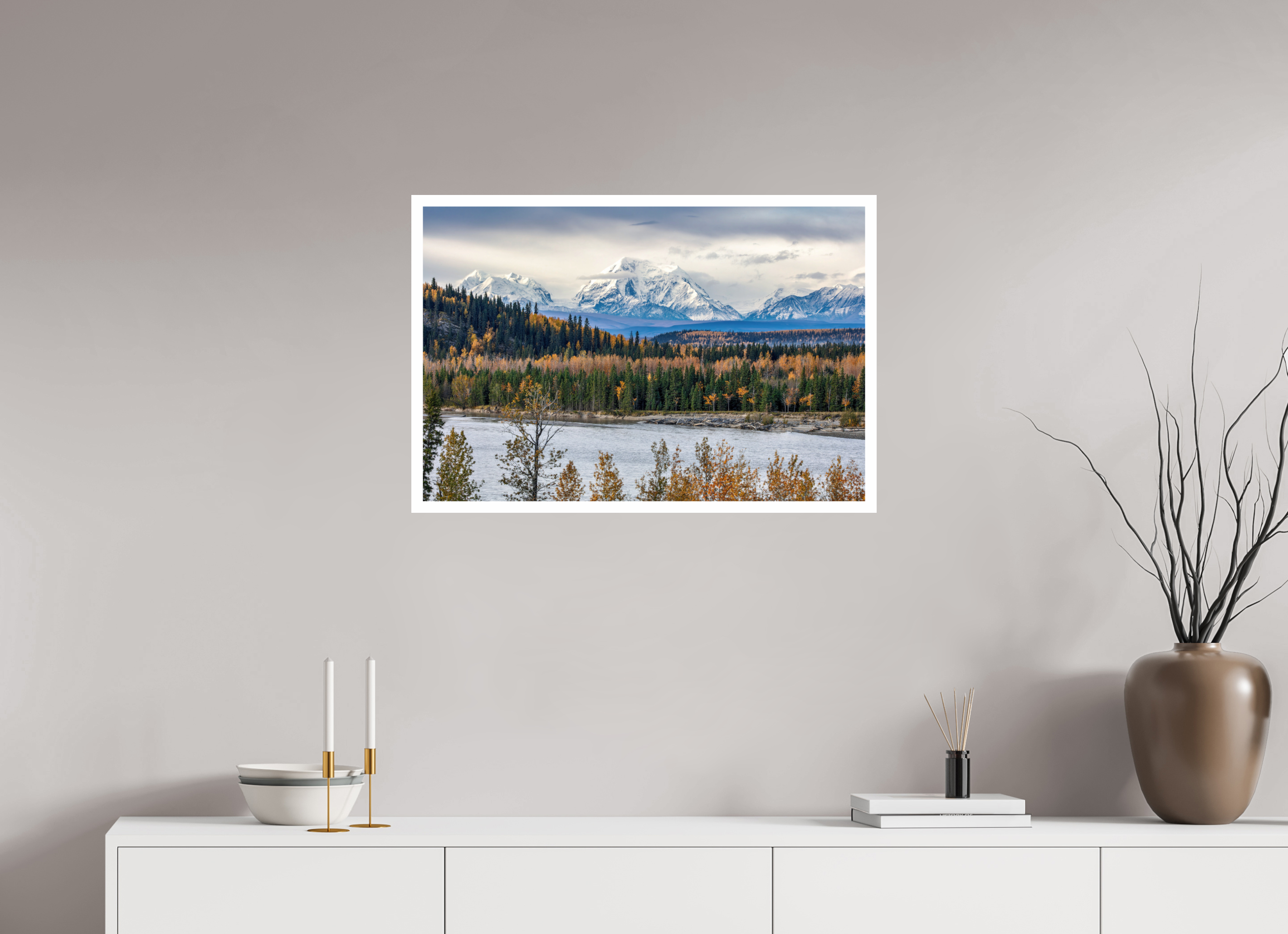 30 x 20″, Fuji Glossy w_border The Color of Darkness